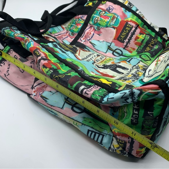 Rare LeSportsac x Basquiat Soft Collapsible Liberty Tote Like New - Picture 13 of 14